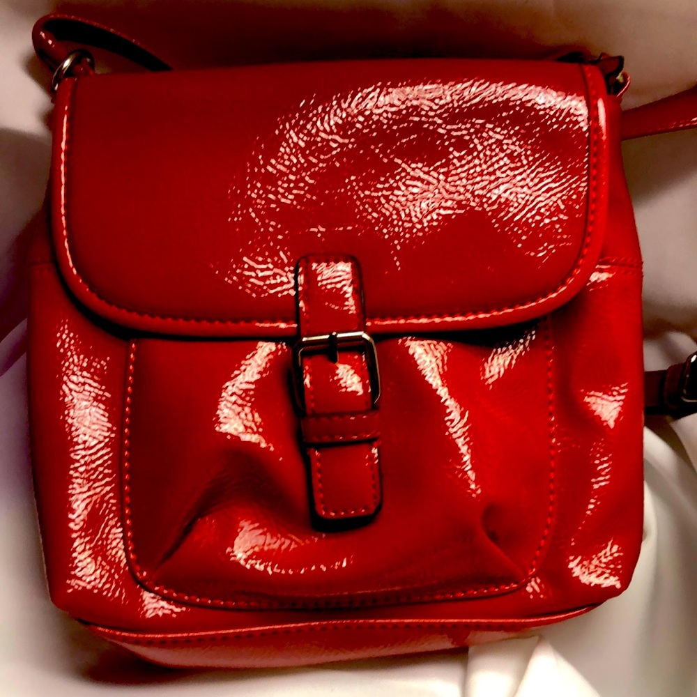 Nine & co red Purse with adjustable strap